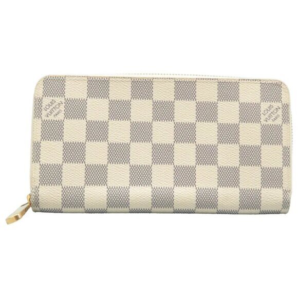 Louis Vuitton Zippy White Damier Azur Canvas Wallet 380-072325 - Picture 1 of 14